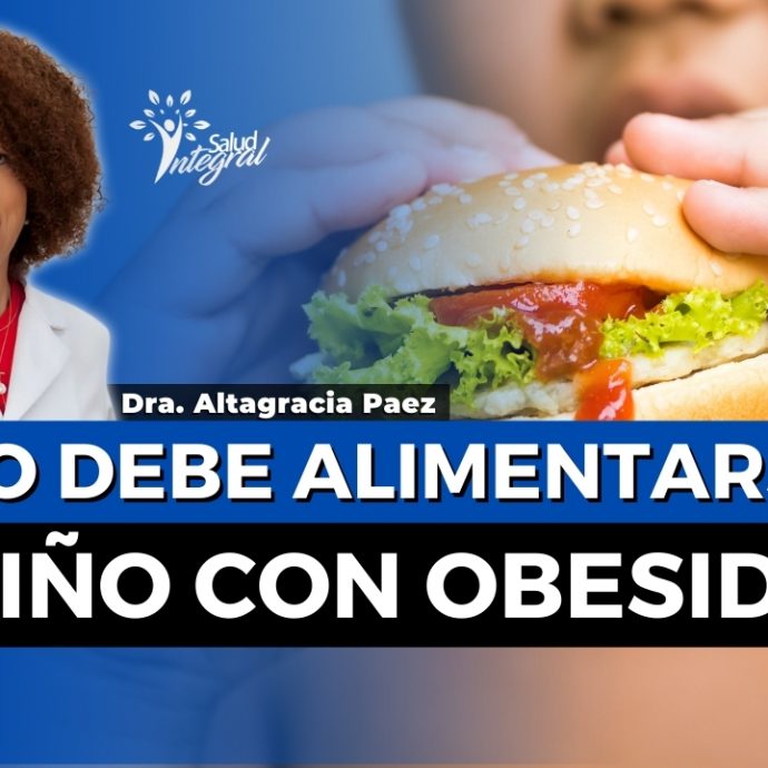 ¿Cómo debe ALIMENTARSE un niño con OBESIDAD?